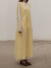 BASERANGE 25 Autumn/Winter GARLIN Dress Portugal BAS-DRGA-FL-AU25-ANA YELLOW